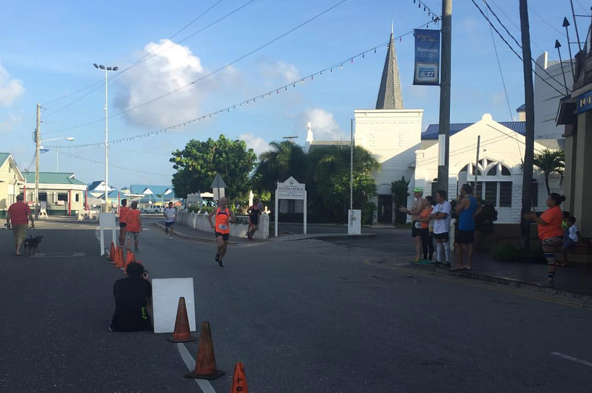 Cayman Marathon Finish
